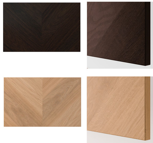 Ikea hedeviken oak veneer - oak,