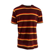 Men’s Oakley Regular Fit Graphic T-Shirt XX-Large Stripped Short Sleeve Tee