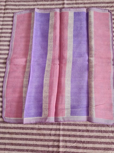 Vintage silk square deadstock - silk,