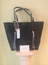 BNWT Radley black real leather