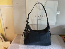 RADLEY Finsbury Park Responsible Black Zip Top Medium Shoulder Bag - Bnwt