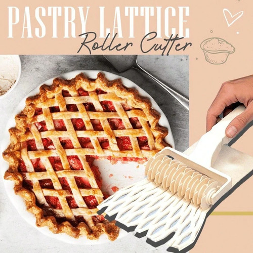 Baking lattice roller plastic - lattice,