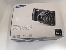 Samsung WB150F 14.2MP Compact Digital Camera White , No Charger Untested (S3)