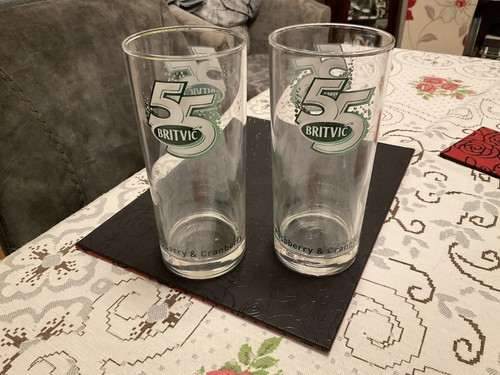Britvic glasses 16cm - britvic, ..