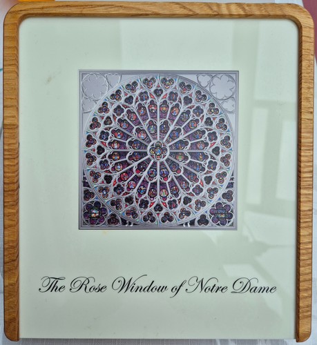 The rose window notre dame - the,