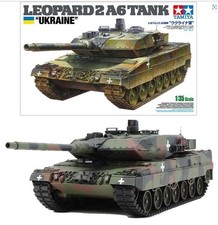 Tamiya 25207 1/35 Scale Leopard 2 A6 Ukraine Ltd Edition Tank Model Kit