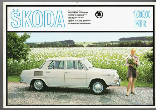 Skoda 1000 saloon - 1000, 1969