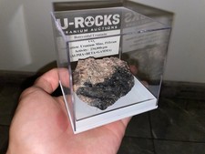 Granite in Acrylic Display Box - Geiger Counter Check Source