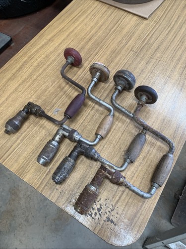 Vintage carpenters hand auger - vintage,
