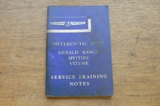 Triumph Differential Service Training Notes