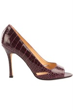 MANOLO BLAHNIK PURPLE