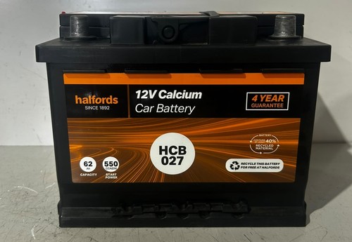 Halfords hcb027 12v 62ah - hcb027, 550en