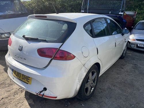 2010 seat leon white - leon, diesel
