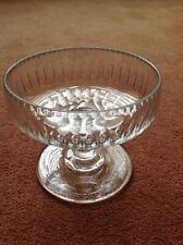 Vintage Glass Stemmed Bonbon Dish