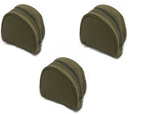 Padded green fishing reel - padded,