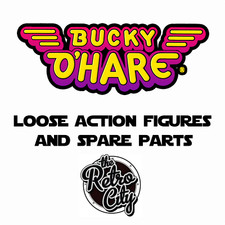 Vtg Bucky O'Hare Action Figures Spare Parts Accessories Weapons Hasbro 90s