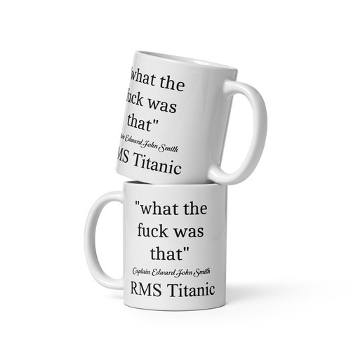 Rms titanic mug captain - mug,