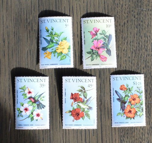 Vincent stamps flora - ,