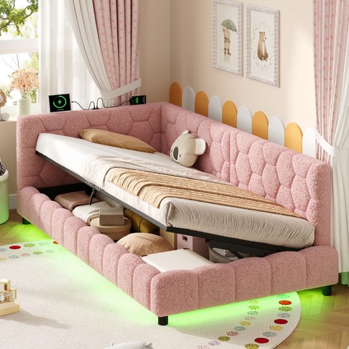 Upholstered daybed with - daybed,
