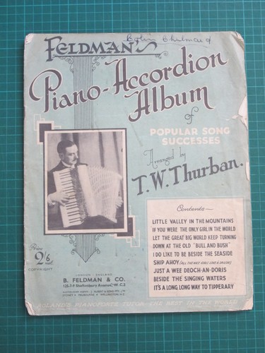 Feldman piano accordion - feldman's, piano-accordion