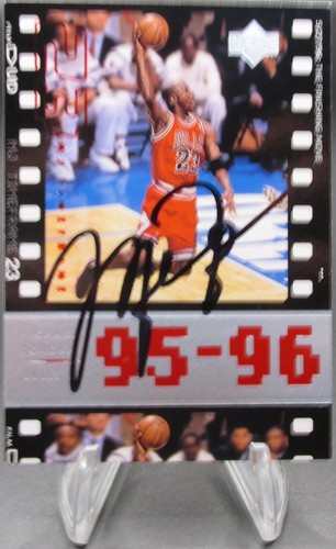 Michael jordan signed card - michael,