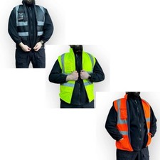 Mens Workwear Hi viz Gilet