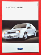 2001 FORD LIGHT VANS Sales Brochure - Fiesta XRV 35 50 Courier, Escort 55 75 Mk6