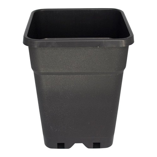 Plastic plant pots square - plastic,