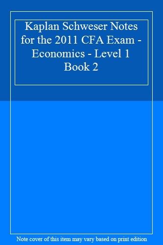 Kaplan schweser notes for - schweser,