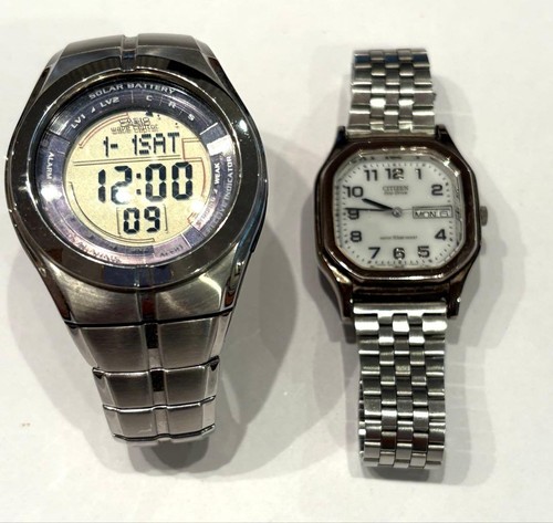 Two junk watches - :, casio