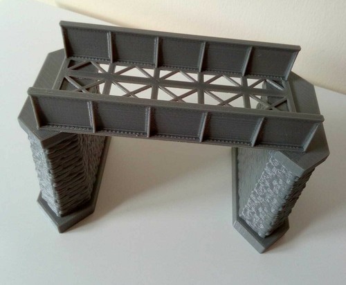 Gauge model railway bridge - railway,