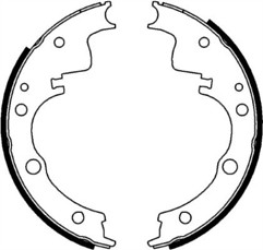 Mintex brake shoe - mintex, ldv