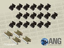 TRIUMPH SPITFIRE, GT6 MkIII REAR WING TOP FINISHERS FITTING CLIPS x 22 (CAR SET)