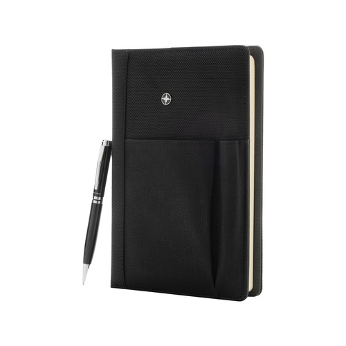 Swiss peak refillable notebook - peak,
