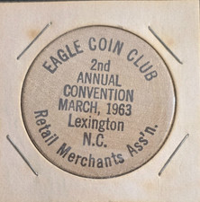 1963 eagle coin club - eagle,