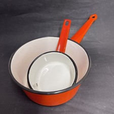 2 x Vintage Enamelware Camping
