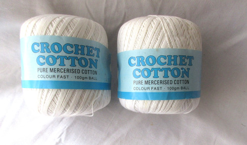 Hanro white mercerised - , crochet