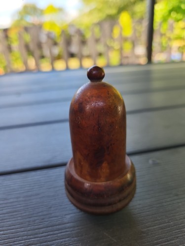 Antique turned wood - antique,