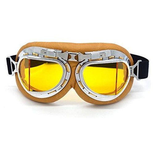 Retro motorcycle goggles - retro, for