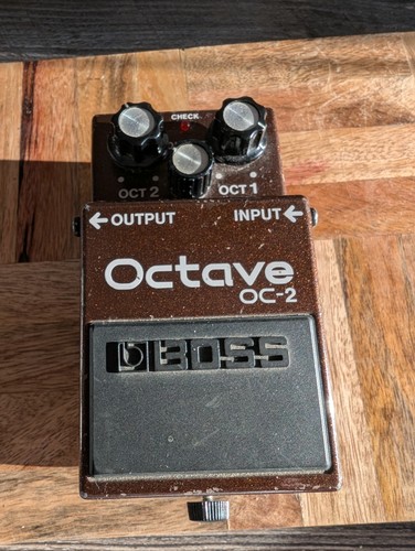 Boss octave pedal - oc-2,