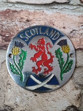 Vintage Scotland Car Grille