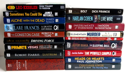 Large print books - 📚,