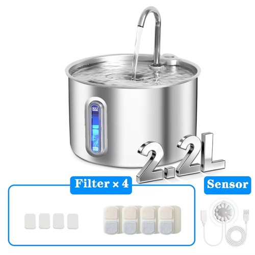 Stainless steel pet - 2.2l, water