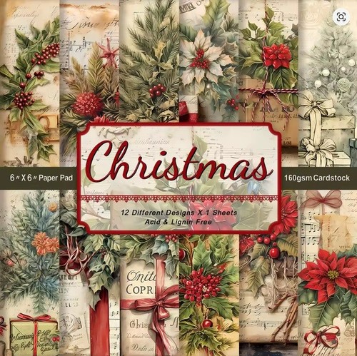 Sheets vintage christmas - 12,
