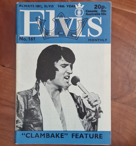 Elvis monthly magazine issue - monthly,