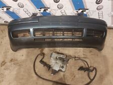 Genuine VW Golf MK4 Front Bumper with Washer Jets - Blue Anthracite Pearl - LC7V