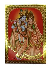 Gold Foil Embossed Hindu God