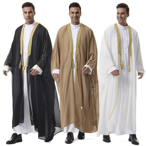 Saudi men thobe jubba - thobe, open