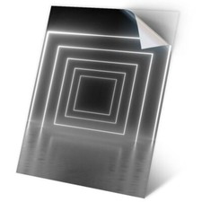 1 x Vinyl Sticker A2 - BW - Neon Lights Retro 80's #35578