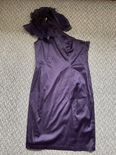 Womens Red Herring Dress, Size 14, Purple, Special Edition, One Shoulder,